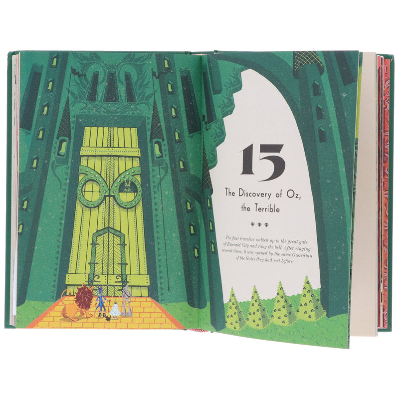 The Wonderful Wizard of Oz & The Adventures of Pinocchio (MinaLima Edition) by L. Frank Baum & Carlo Collodi 2 Books Box Set - Fiction - Hardback (Illustrated with Interactive Elements) Fiction HarperCollins Publishers
