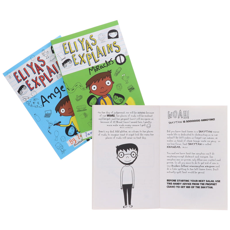 Eliyas Explains Series By Zanib Mian 3 Books Collection Set - Ages 6-12 - Paperback 7-9 Muslim Children's Books