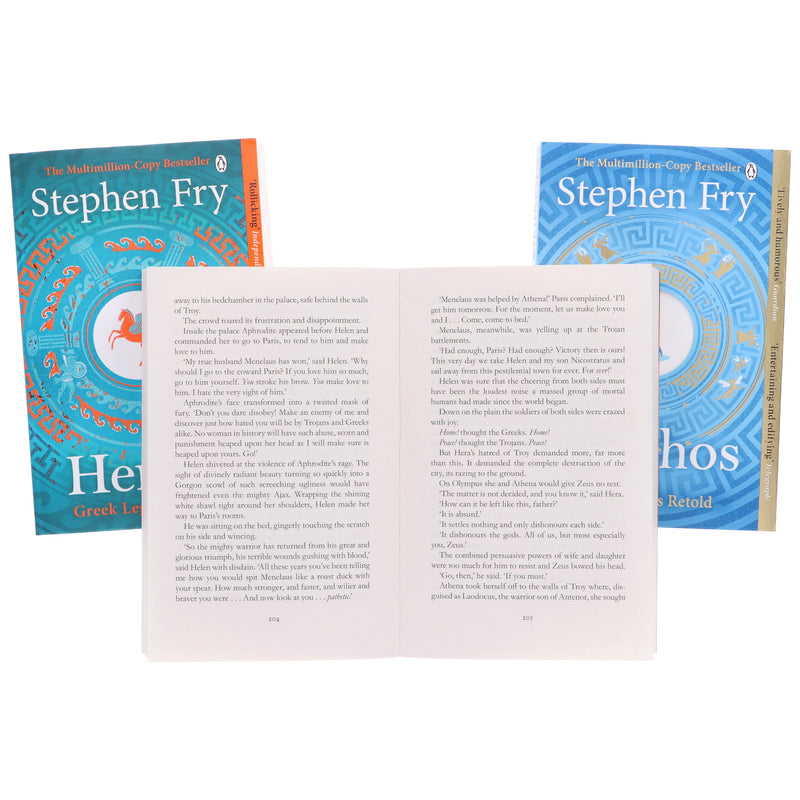 Greek Myths Series By Stephen Fry 3 Books Collection Set - Fiction - Paperback Fiction Penguin