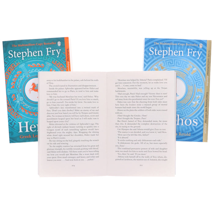 Greek Myths Series By Stephen Fry 3 Books Collection Set - Fiction - Paperback Fiction Penguin