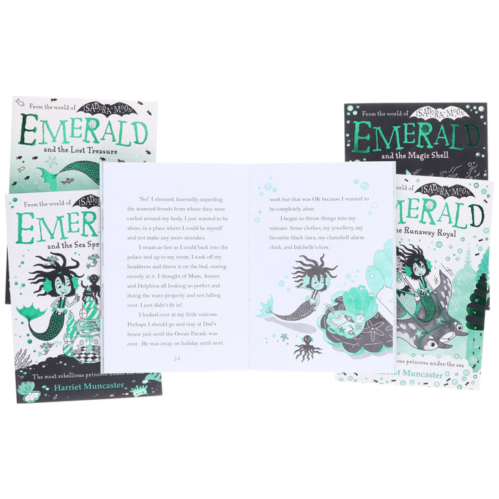 Emerald Series Book 1-5 (World of Isadora Moon) By Harriet Muncaster: 5 Books Collection Set - Ages 5-7 - Paperback 5-7 Oxford University Press