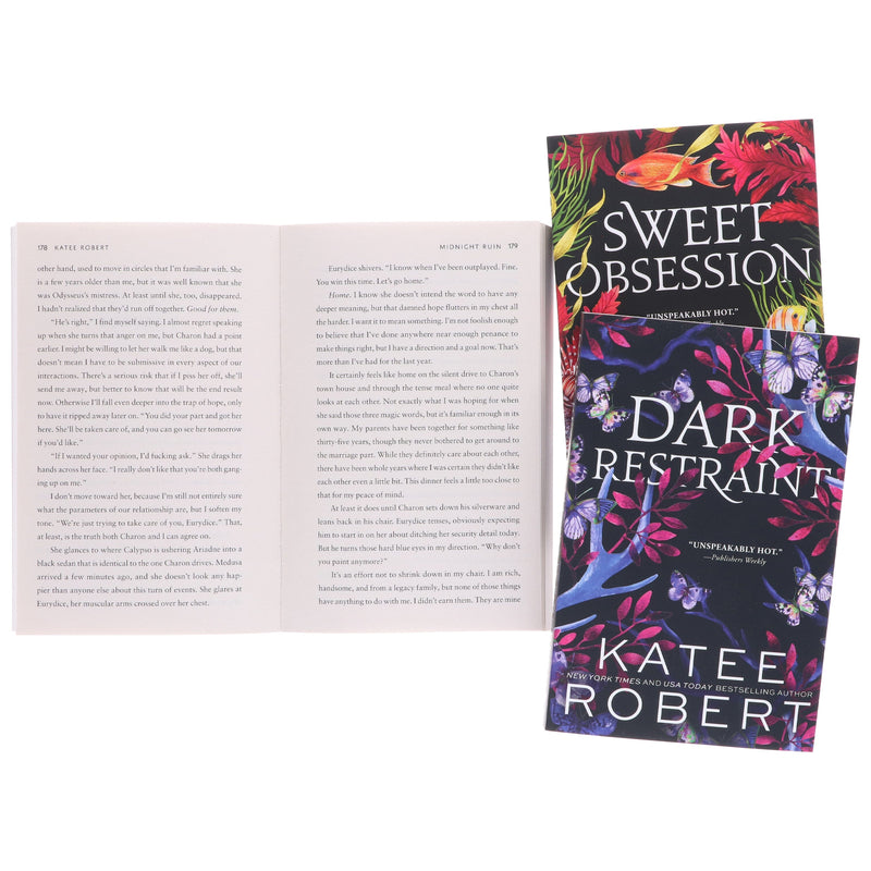 Dark Olympus Series (Book 6-8) By Katee Robert 3 Books Collection Set - Fiction - Paperback Fiction Sourcebooks, Inc