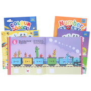 Numberblocks, Alphablocks & Colourblocks Colouring Fun & Sticker Activity Book Collection 5 Books Set - Ages 3+ - Paperback 0-5 Sweet Cherry Publishing