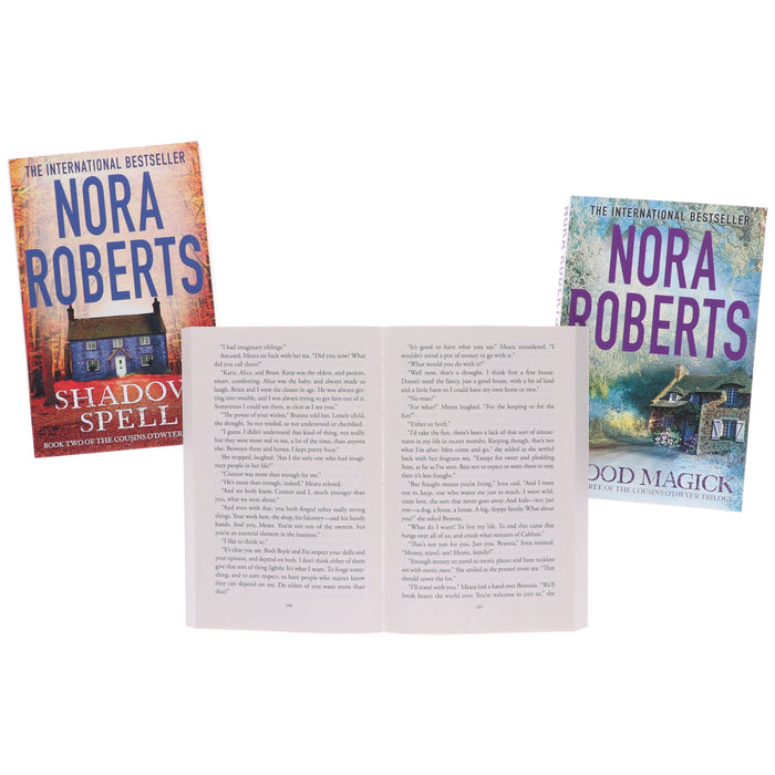 The Cousins O'Dwyer Trilogy by Nora Roberts 3 Book Collection Set - Fiction - Paperback Fiction Piatkus Books