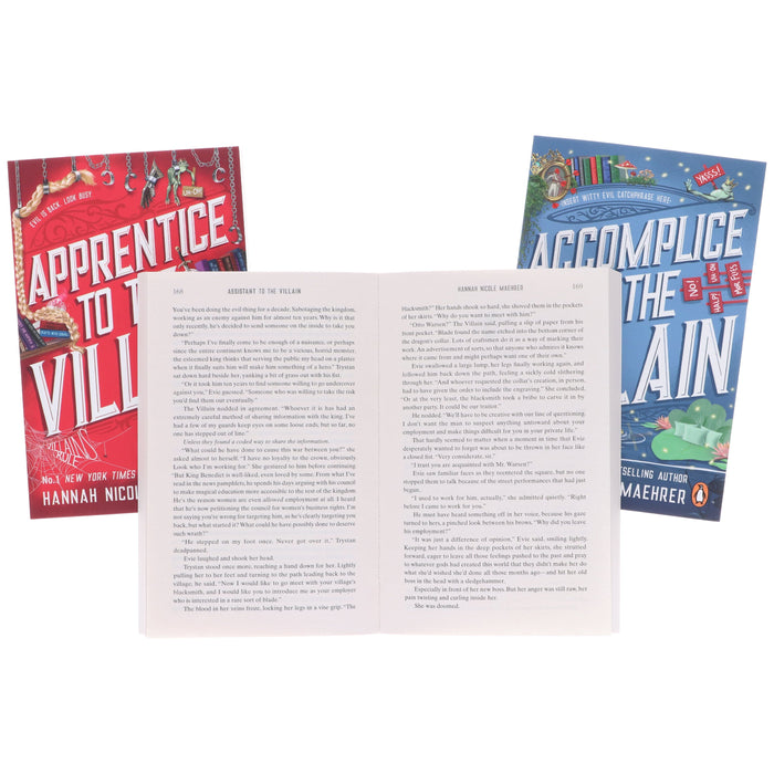Assistant to the Villain Series By Hannah Nicole Maehrer 3 Books Collection Set - Fiction - Paperback Fiction Penguin Random House