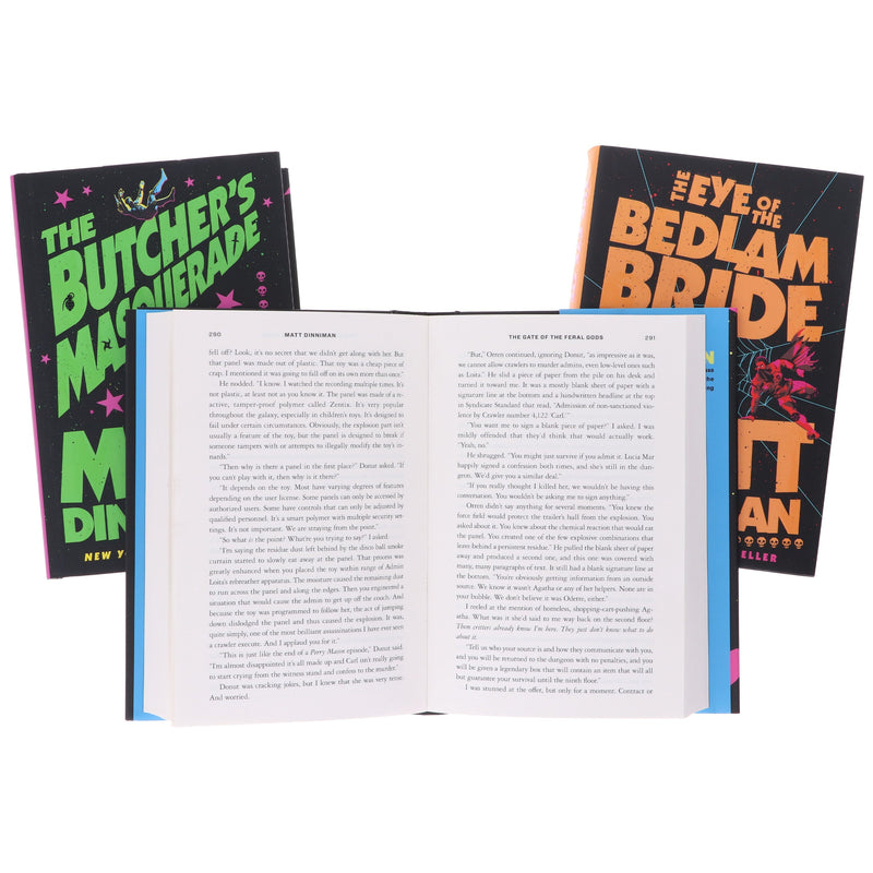 Dungeon Crawler Carl Series (Book 4-6) by Matt Dinniman 3 Books Collection Set - Fiction - Hardback Fiction Penguin Random House