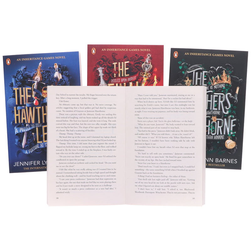 The Inheritance Games Series By Jennifer Lynn Barnes 4 Books Collection Set - Ages 12-17 - Paperback Fiction Penguin