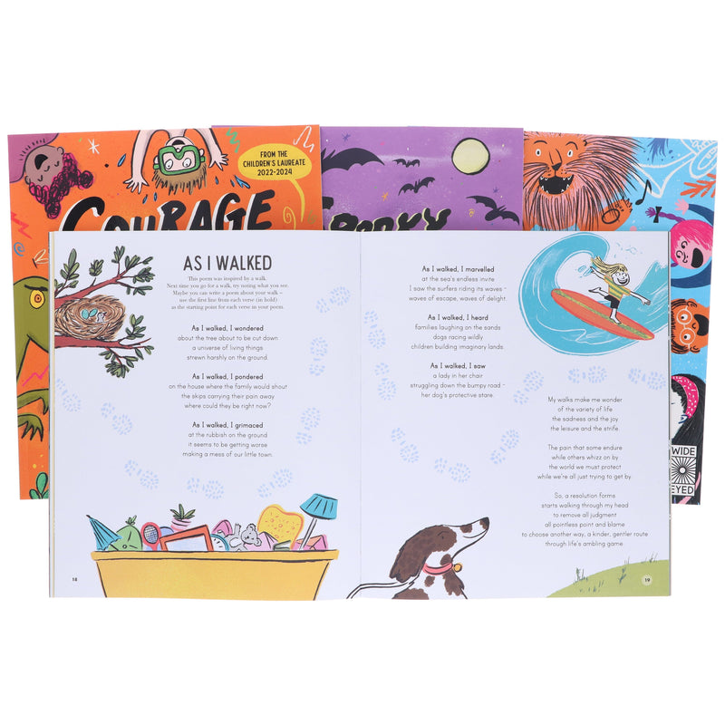 Poetry to Perform Series By Joseph Coelho: Illustrated 4 Picture Books Collection Set - Ages 5-10 - Paperback 5-7 Quarto Publishing PLC