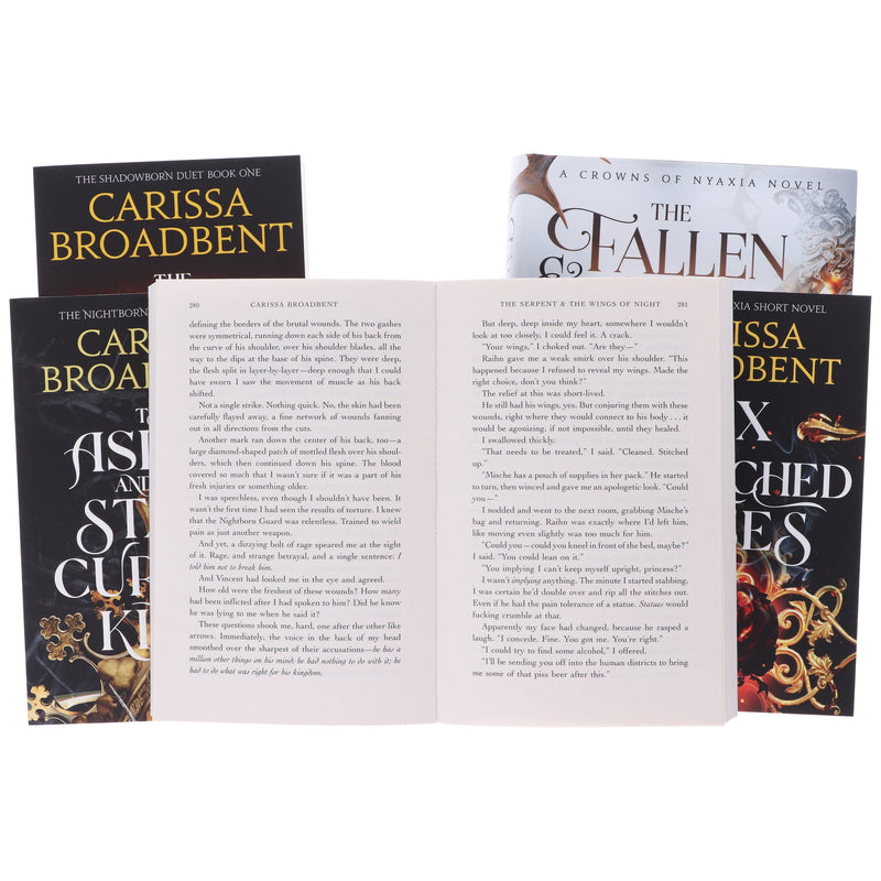 Crowns of Nyaxia Series By Carissa Broadbent 5 Books Collection Set - Fiction - Paperback/Hardback Fiction Macmillan