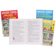 Wayside School Series (Book 1-4) by Louis Sachar Illustrated 4 Books Collection Set - Ages 7-12 - Paperback 9-14 Bloomsbury Publishing