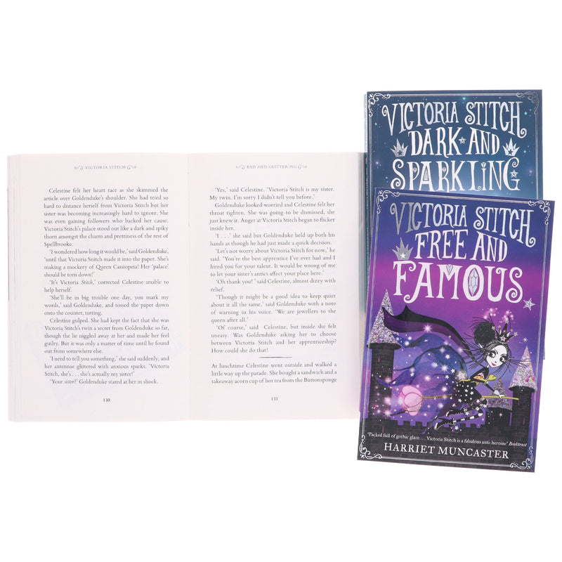 Victoria Stitch Series By Harriet Muncaster 3 Books Collection Set - Ages 9-12 - Paperback 9-14 Oxford University Press
