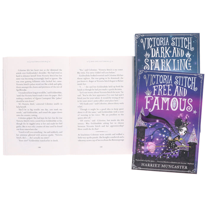 Victoria Stitch Series By Harriet Muncaster 3 Books Collection Set - Ages 9-12 - Paperback 9-14 Oxford University Press