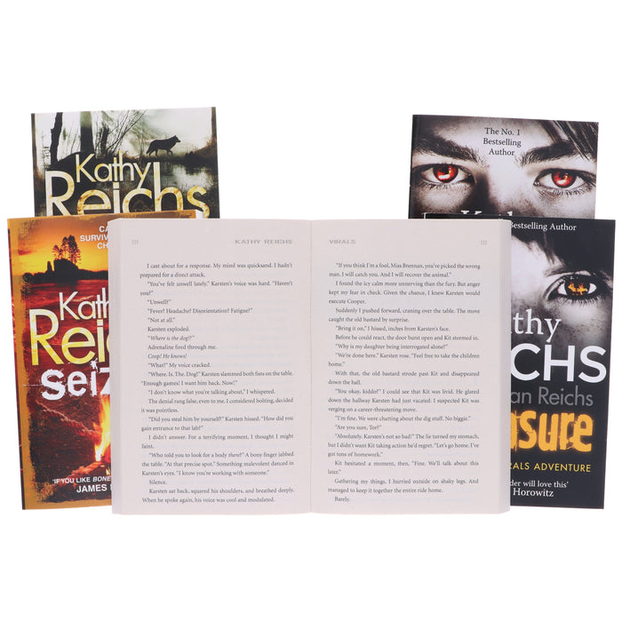 Kathy Reichs Virals Series 5 Books Collection Set - Ages 12-17 - Paperback 9-14 Penguin Random House