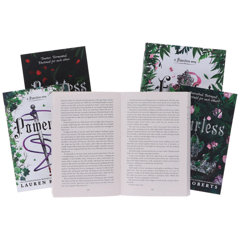The Powerless Series By Lauren Roberts 5 Books Collection Set - Ages 14+ - Paperback/Hardback Fiction Simon & Schuster