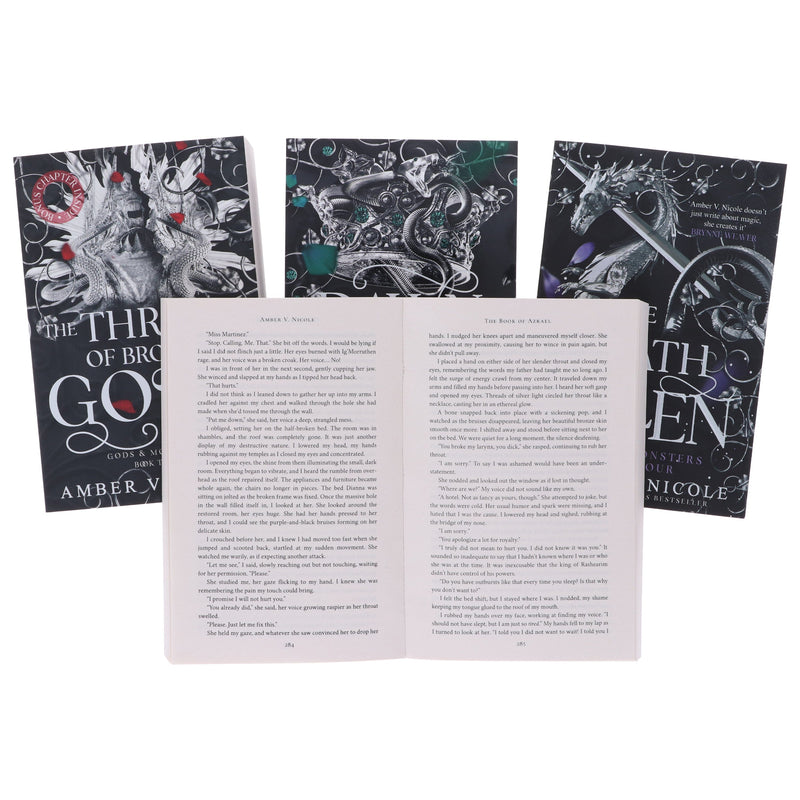 Gods & Monsters Series By Amber V. Nicole 4 Books Collection Set - Fiction - Paperback Fiction Hachette