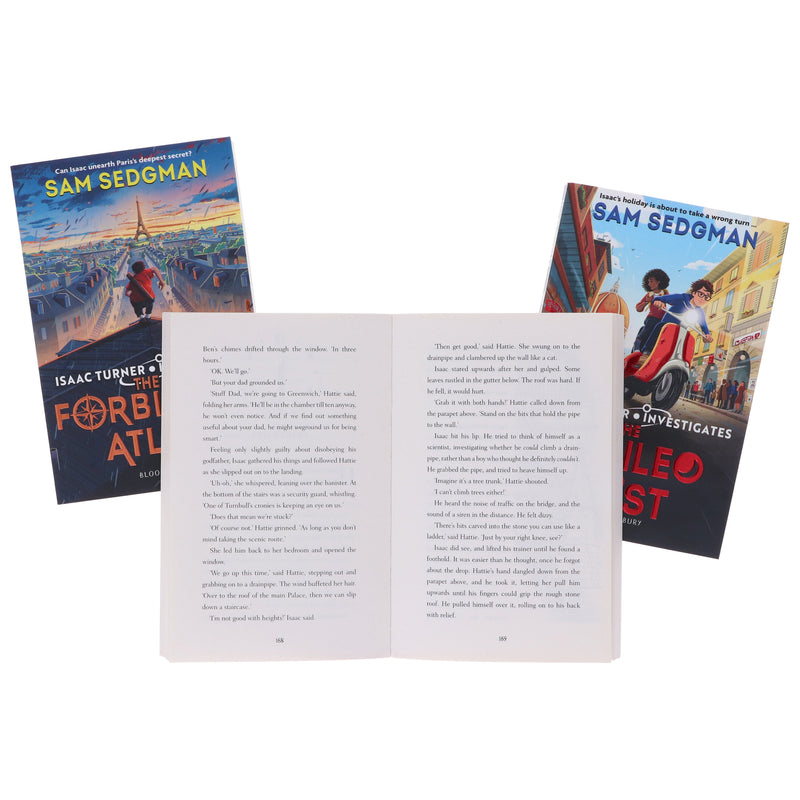 Isaac Turner Investigates Series by Sam Sedgman 3 Books Collection Set - Ages 9-12 - Paperback Fiction Bloomsbury Publishing