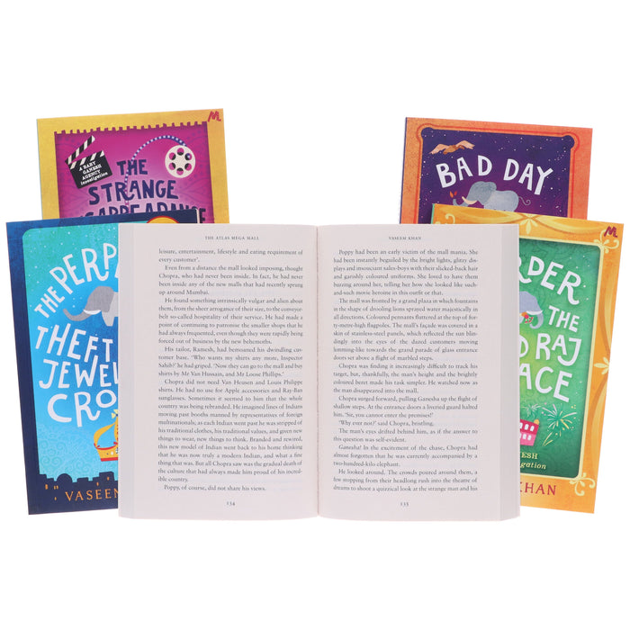 Baby Ganesh Agency Investigation Series by Vaseem Khan 5 Books Collection Set - Fiction - Paperback Fiction Hachette