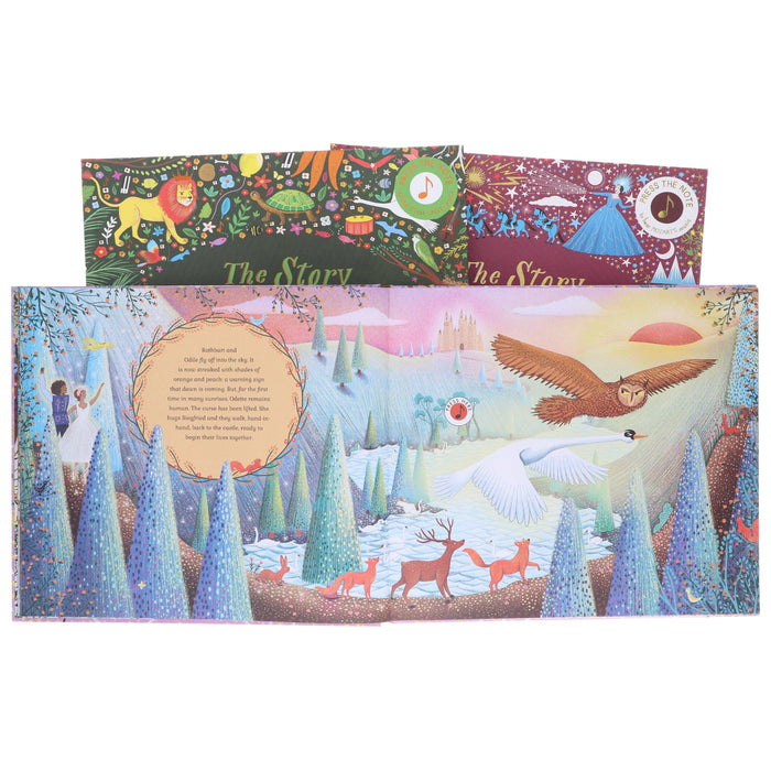 The Story Orchestra Series (Set 2) By Jessica Courtney-Tickle 3 Books Collection Set - Age 3+ - Hardback 0-5 Quarto Publishing Ltd