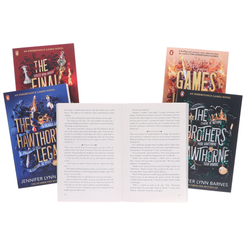 The Inheritance Games Collection The Inheritance Games Series By Jennifer Lynn Barnes: 5 Books Collecti ...