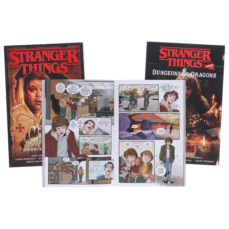 Stranger Things Series 3 Graphic Novels Collection Set - Ages - Paperback Graphic Novels Penguin Random House