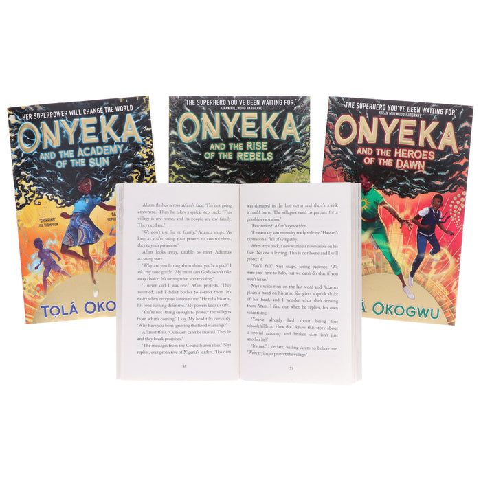 Onyeka Series By Tolá Okogwu 4 Books Collection Set - Ages 8+ - Paperback 9-14 Simon & Schuster