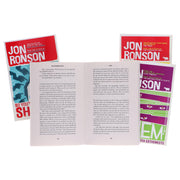 Jon Ronson 4 Books Collection Set - Non-Fiction - Paperback Non-Fiction Pan Macmillan