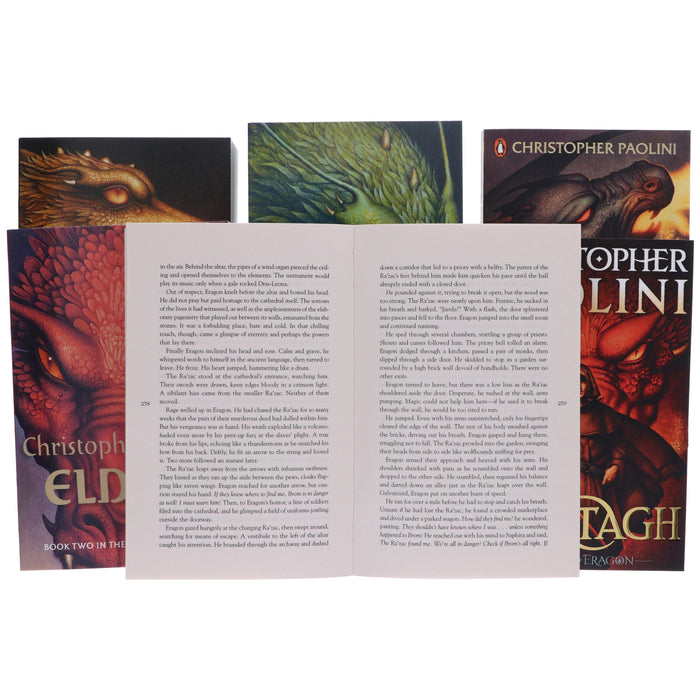 Inheritance Cycle By Christopher Paolini 6 Books Collection - Age 14-16 - Paperback Fiction Penguin
