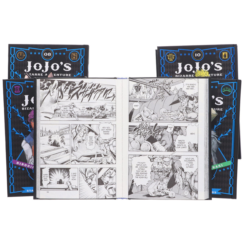 JoJo’s Bizarre Adventure: Part 3 - Stardust Crusaders (Vol. 6-10) by Hirohiko Araki 5 Books Collection Set - Fiction - Hardback Fiction Viz Media, Subs. of Shogakukan Inc