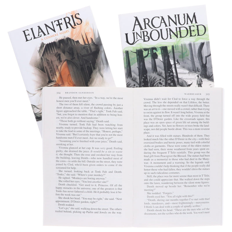 Brandon Sanderson Collection (Arcanum Unbounded, Elantris & Warbreaker) 3 Books Set - Fiction - Paperback Fiction Hachette UK