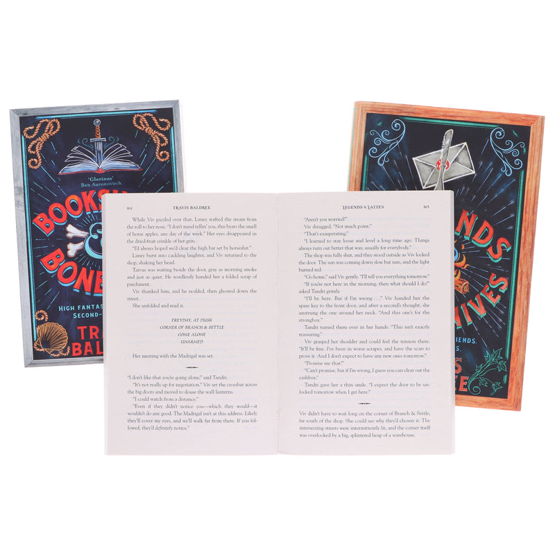 Legends & Lattes Series by Travis Baldree 3 Books Collection Set - Fiction - Paperback/Hardback Fiction Macmillan