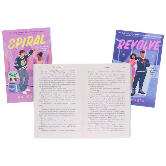 Off the Ice Series By Bal Khabra 3 Books Sprayed Edges Collection Set - Fiction - Paperback Fiction Bloomsbury Publishing