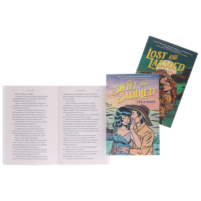 Rebel Blue Ranch Series by Lyla Sage (Book 1-3): 3 Books Collection Set - Fiction - Paperback Fiction Hachette