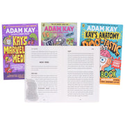 Adam Kay's Incredible Inventions, Marvellous Medicine, Anatomy & The Poo-Tastic Puzzle Book: 4 Books Collection Set - Ages 7+ - Paperback 7-9 Penguin Random House