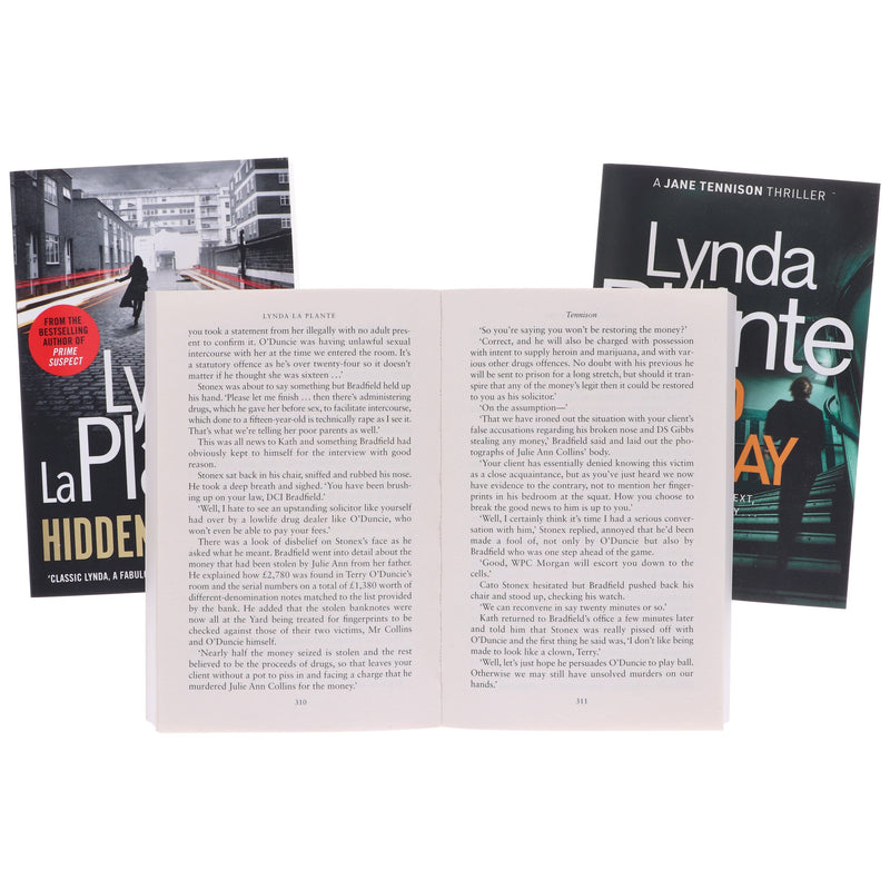 Jane Tennison Thrillers By Lynda La Plante 3 Books Collection Set - Fiction - Paperback Fiction Bonnier Books Ltd