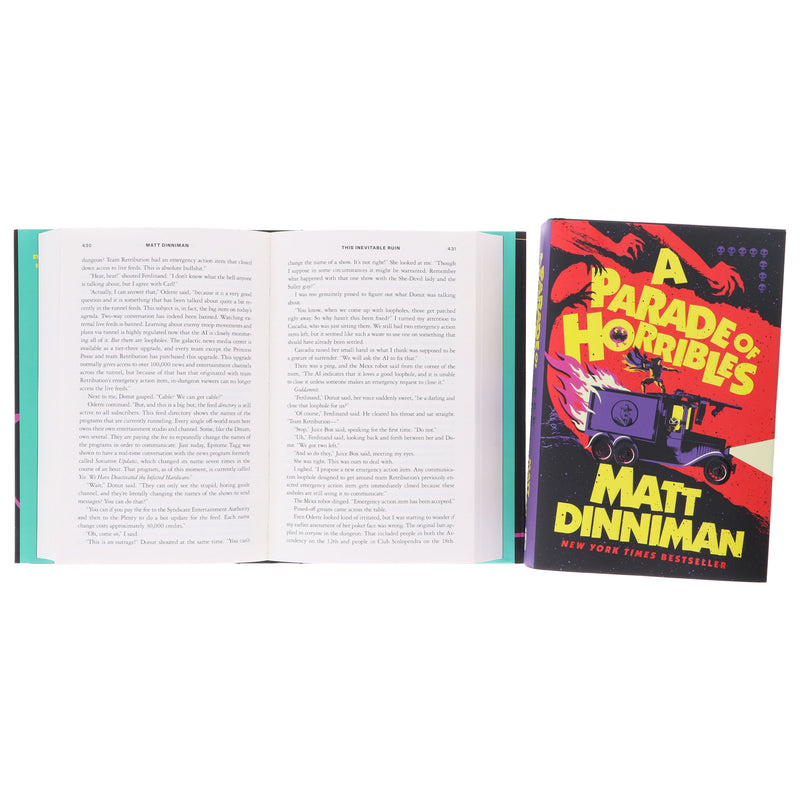 Dungeon Crawler Carl Series (Book 7&8) by Matt Dinniman 2 Books Collection Set - Fiction - Hardback Fiction Penguin Random House
