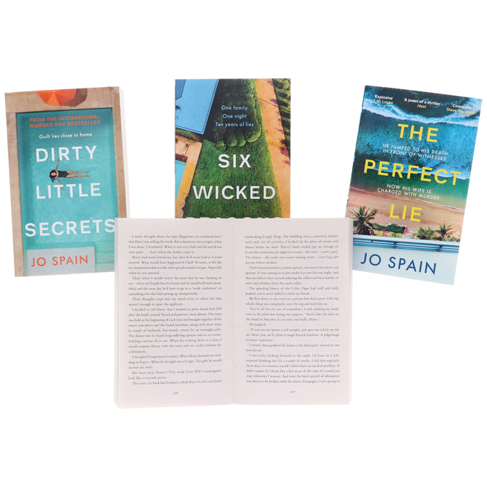 Jo Spain Novels 4 Book Collection Set - Fiction - Paperback Fiction Hachette