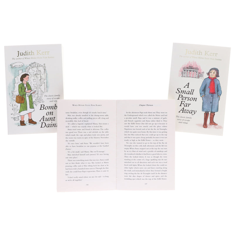 Out Of The Hitler Time by Judith Kerr 3 Books Set – Ages 9-14 – Paperback B2D DEALS HarperCollins Publishers