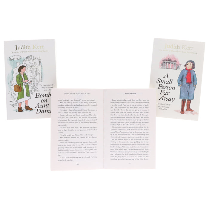Out Of The Hitler Time by Judith Kerr 3 Books Set – Ages 9-14 – Paperback B2D DEALS HarperCollins Publishers