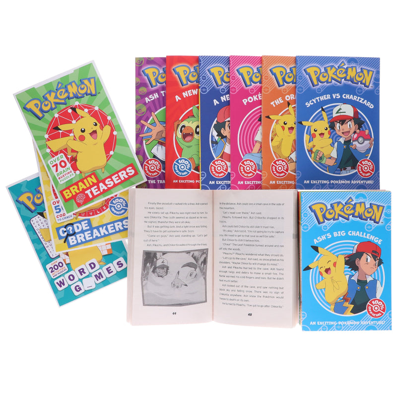 Pokemon Mega Collection 18 Books Box Set - Ages 5-8 - Paperback 5-7 HarperCollins Publishers