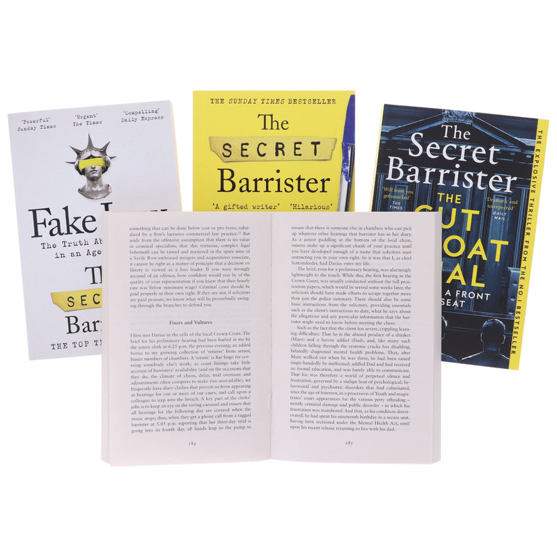 The Secret Barrister Collection 4 Books Set - Non Fiction - Paperback Non-Fiction Macmillan