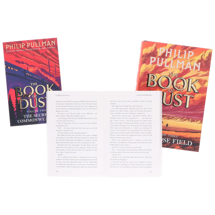 The Book of Dust (Vol 1-3) (His Dark Materials) by Philip Pullman Illustrated 3 Books Collection Set - Ages 12-17 - Paperback/Hardback Fiction Penguin Random House