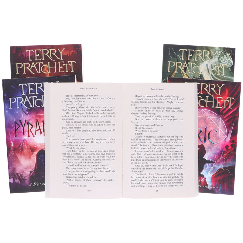 Discworld by Terry Pratchett Series 2 (Book 6-10) Collection Set - Fiction - Paperback Fiction Penguin Random House