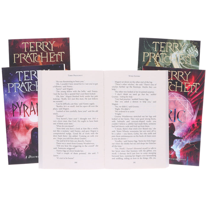 Discworld by Terry Pratchett Series 2 (Book 6-10) Collection Set - Fiction - Paperback Fiction Penguin Random House