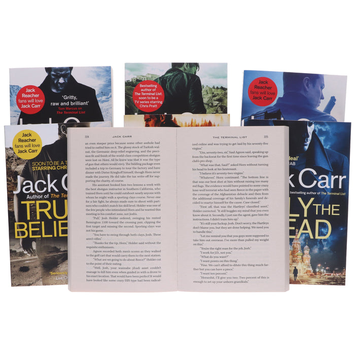 James Reece Series 7 Books Collection Set By Jack Carr - Fiction - Paperback Fiction Simon & Schuster