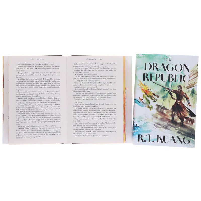 The Poppy War Series by R.F. Kuang 2 Books Collector's Edition Set - Fiction - Hardback Fiction HarperCollins Publishers