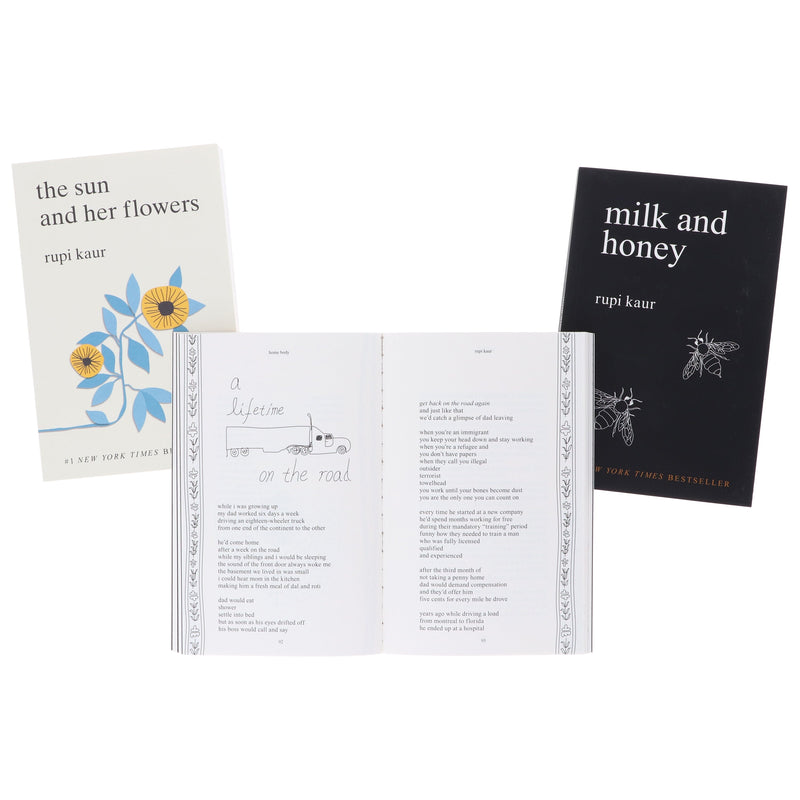 Rupi Kaur 3 Poetry Books Collection Box Set - Non-Fiction - Paperback Non-Fiction Simon & Schuster