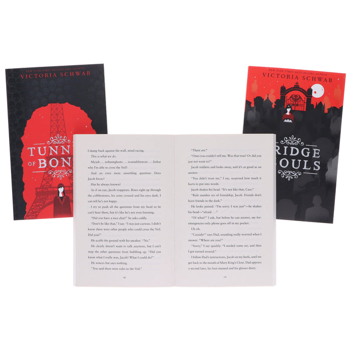 City of Ghosts Series By Victoria Schwab: 3 Books Collection Set - Ages 12+ - Paperback Young Adult Scholastic