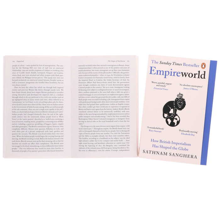 Empireland & Empireworld By Sathnam Sanghera 2 Books Collection Set - Non Fiction - Paperback Non-Fiction Penguin