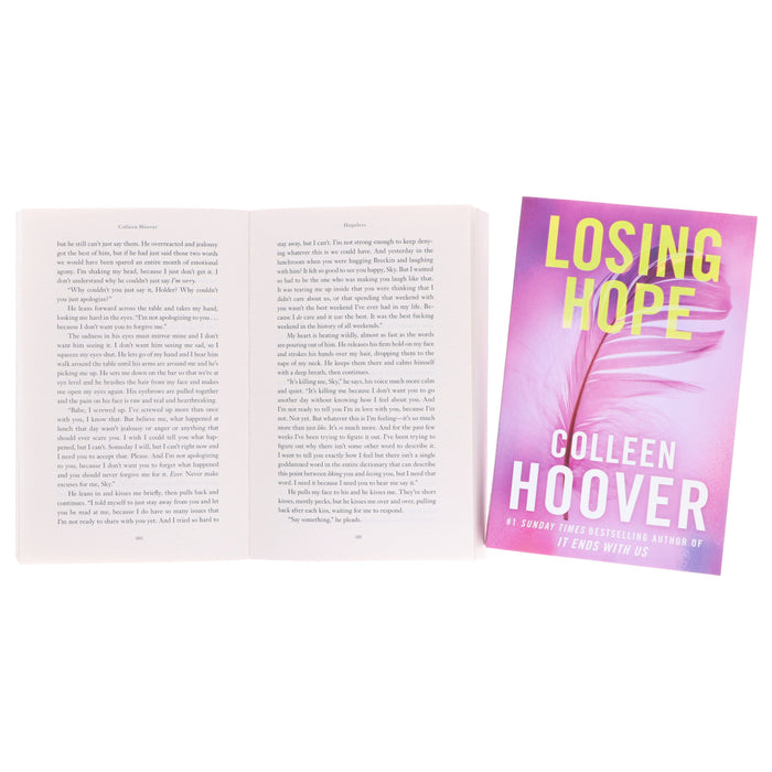 Colleen Hoover: Hopeless & Losing Hope 2 Books Collection Set - Fiction - Paperback Fiction Simon & Schuster