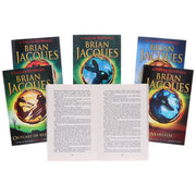 A Tale of Redwall Series (Book 7-12) by Brian Jacques 6 Books Collection Set - Ages 9+ - Paperback 9-14 Penguin Random House
